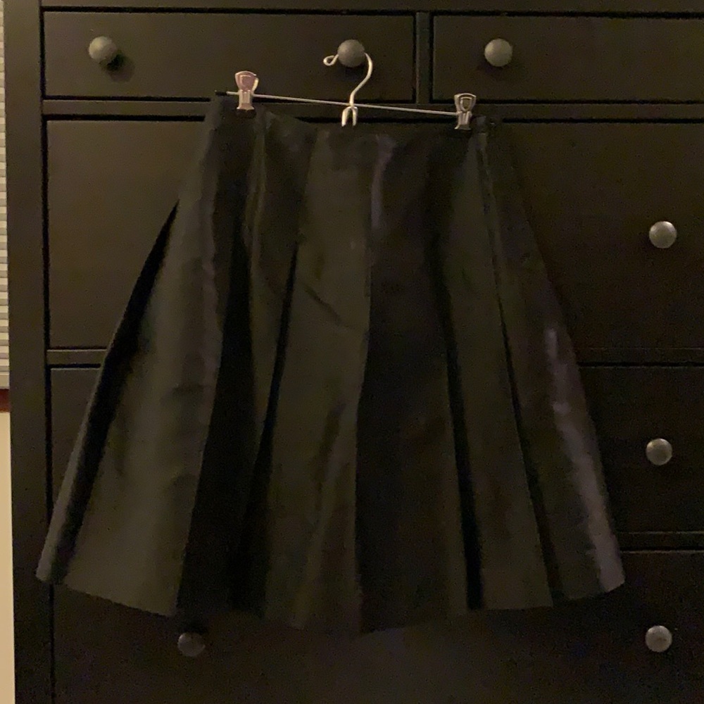 Banana Republic 100% Silk Pleated Skirt
